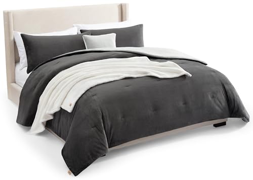 Remina King Comforter Set with Throw Blanket & Pillow