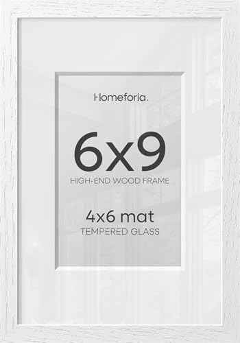 6x9 White Oak Picture Frame