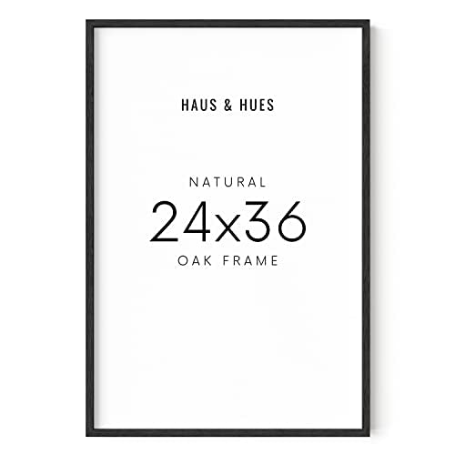 24x36 Black Oak Frame