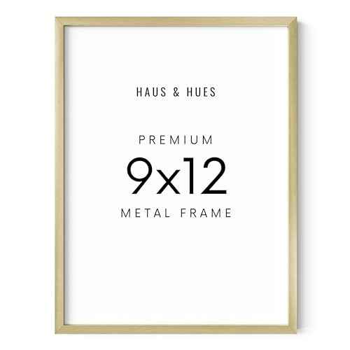 9x12 Gold Picture Frame