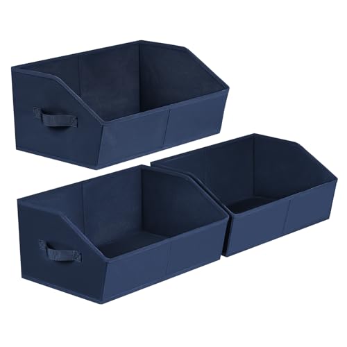 Closet Baskets for Shelves Trapezoid (3 Count)