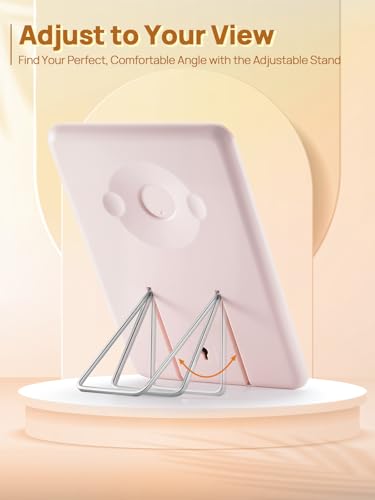 10 x 7 in Desk Makeup Mirror with Stand and Hanging Hole