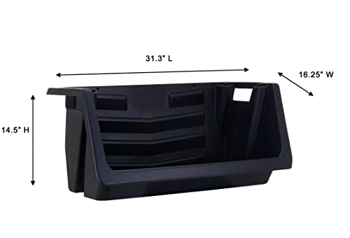 Heavy Duty Nesting Stack Bins (3 Count)