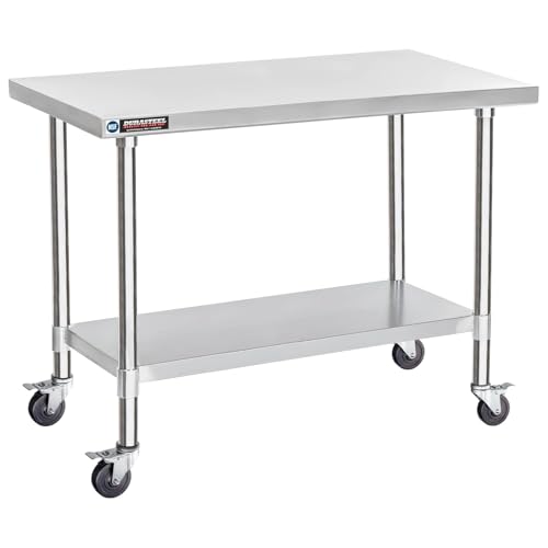 24x48 NSF Stainless Steel Cart Work Table