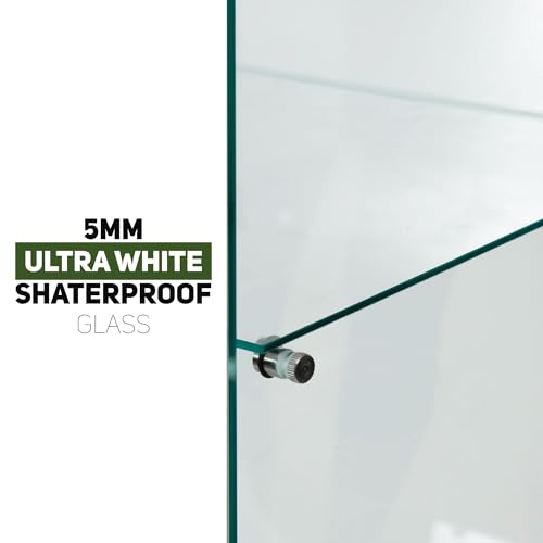 Black Glass Display Cabinet