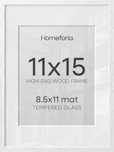 11x15 White Oak Picture Frame