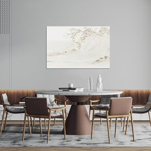 Canvas Wall Art Decor Large Wall Art for Living Room Large Artwork for Walls Black Abstract Wall Art Decor Canvas Art Wall Decor Modern Textured Wall Art Paintings 32" X 48" Bedroom Office Wall Decor