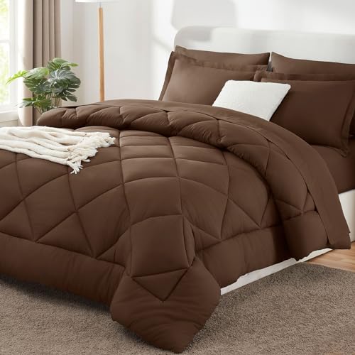 Full Size Comforter Sets Brown