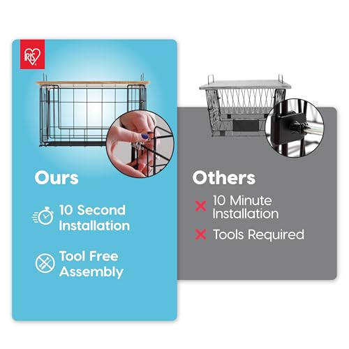 Wire Basket for Pantry Storage (2 Count)