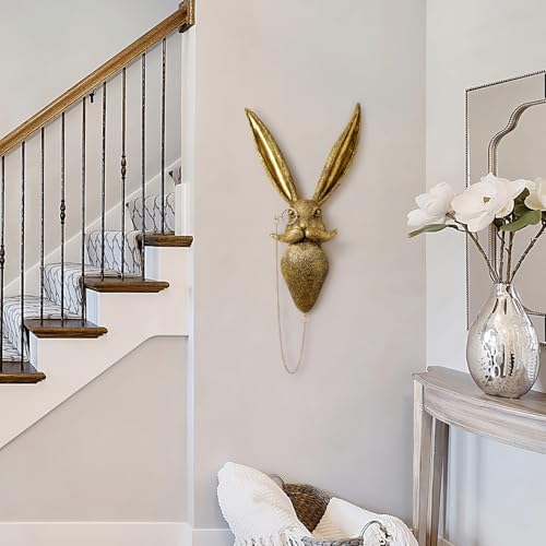 Animal Head Wall Art Sculptures PU Foam Material