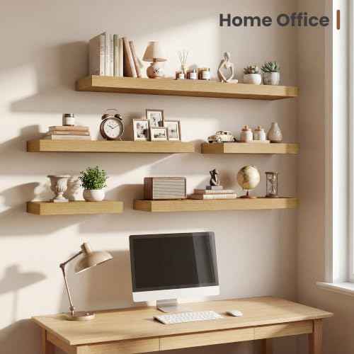 Deep Floating Shelves 36x12” Set of 2 (2 Count)