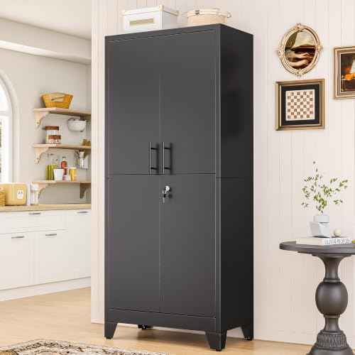 Metal Kitchen Pantry Cabinet