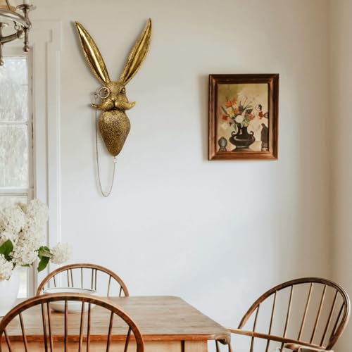 Animal Head Wall Art Sculptures PU Foam Material