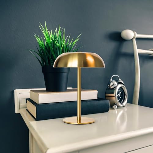 Cordless LED Mushroom Table Lamp