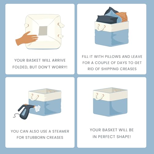 13x13 Cube Storage Bins (3 Count)
