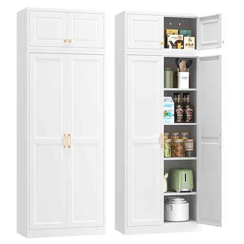 86" Tall Pantry Cabinet