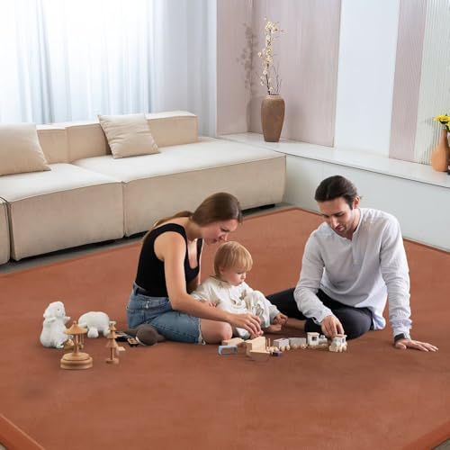 Baby Play Mat for Floor Nursery Muscle Mat Area Rug Playroom Rug 79x158" Elastic Foam 1.3" Thick Crawling Mat for Babies