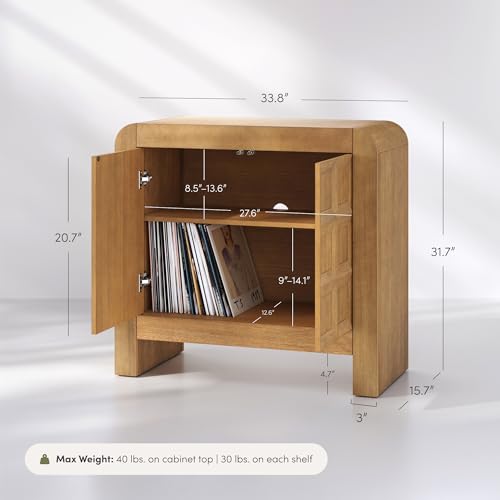 Maya Mid Century Modern Credenza Cabinet