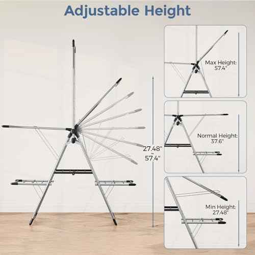 Large Capacity Clothes Drying Rack
