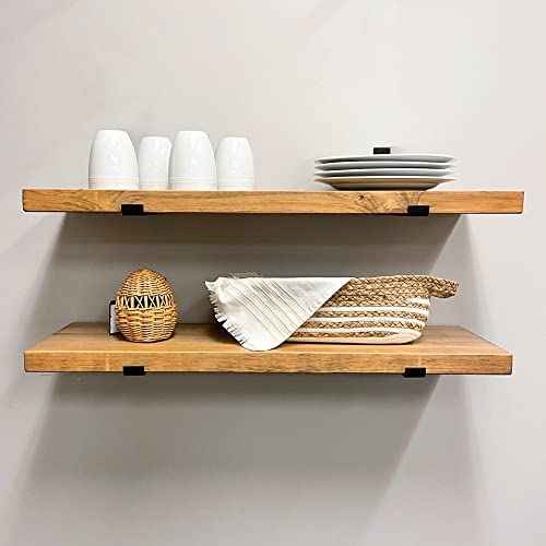 Rustic Shelves with J