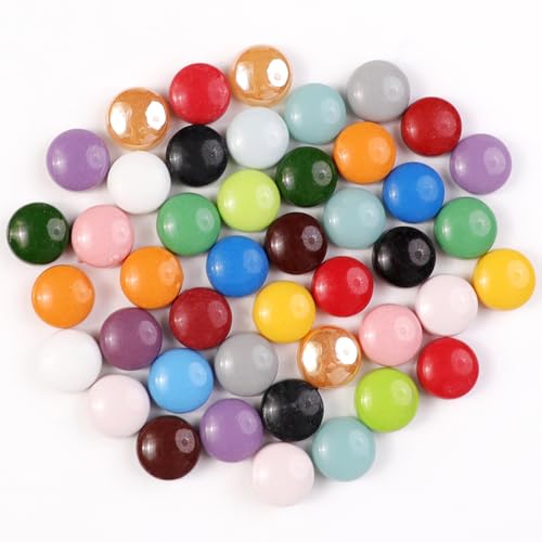 12mm Round Mosaic Tiles for Crafts