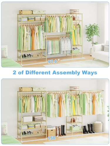 E11 Heavy Duty Garment Rack