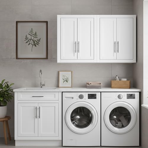 Savannah 2 Piece Wall Storage Cabinet Set