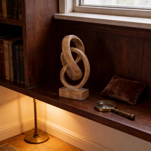 Modern Abstract Knot Sculpture