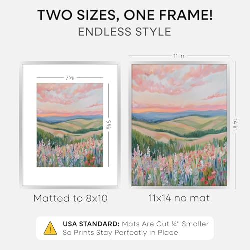 11x14 Silver Picture Frame (4 Count)