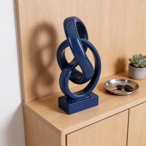 Modern Abstract Knot Sculpture