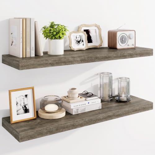 36" Floating Shelves for Wall (2 Count)