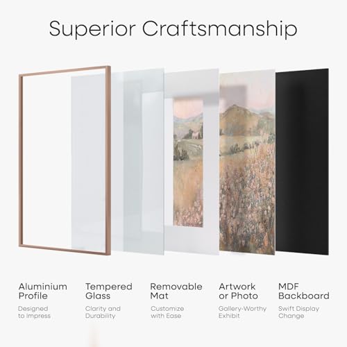 6x6 Mocha Picture Frame
