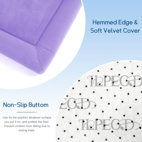 Baby Play Mat for Floor Nursery Muscle Mat Area Rug Playroom Rug 79x110" Elastic Foam 1.3" Thick Crawling Mat for Babies