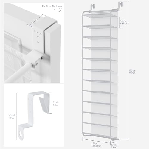 36 Pair Over The Door Shoe Organizer