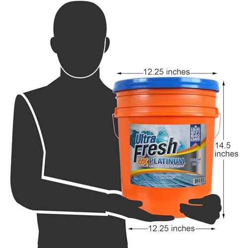 6X Platinum 5 Gal Laundry Detergent (640 Fl Oz)
