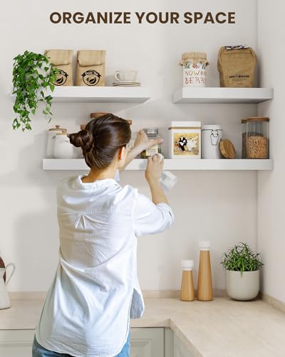 48" Floating Shelves for Wall (2 Count)
