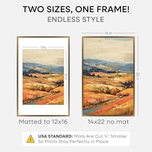 14x22 Bronze Picture Frame (2 Count)