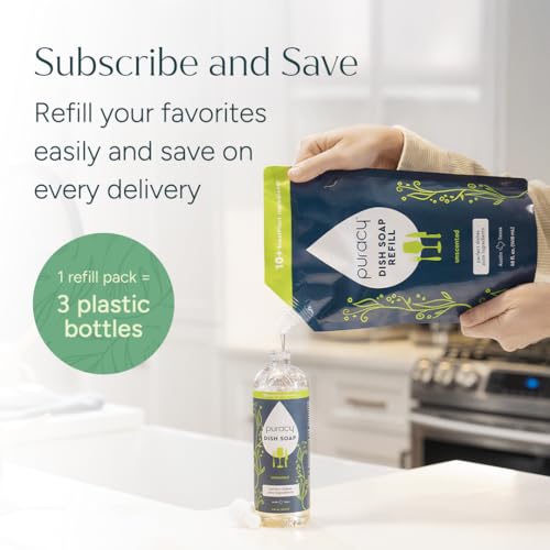 Natural Dish Soap Packs (48 Fl Oz)