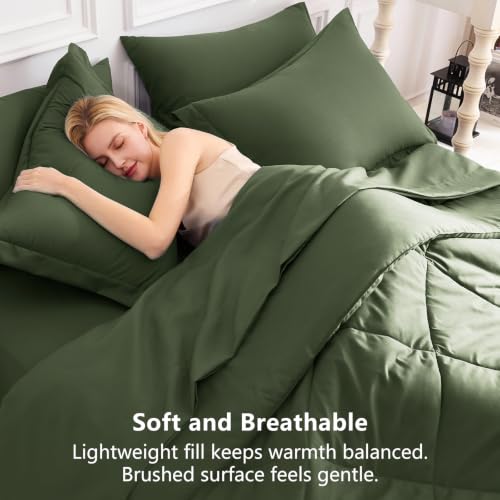 Full Size Comforter Sets Olive Green