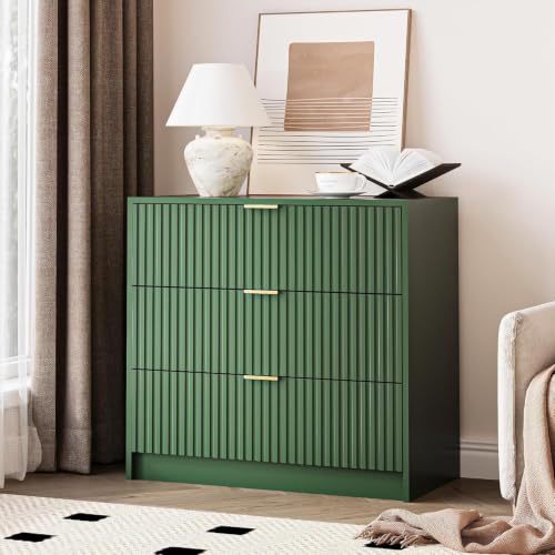 3 Drawer Nightstand Set of 2