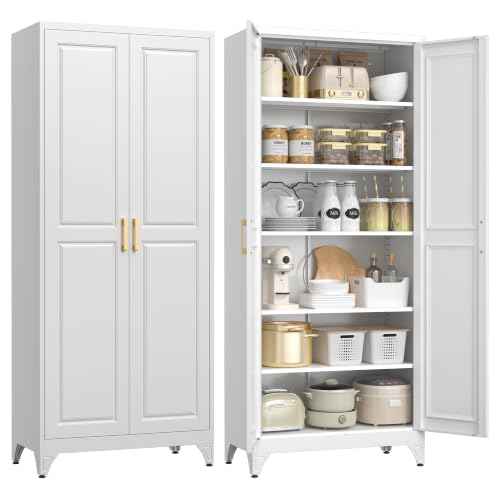 75" Kitchen Pantry Cabinet