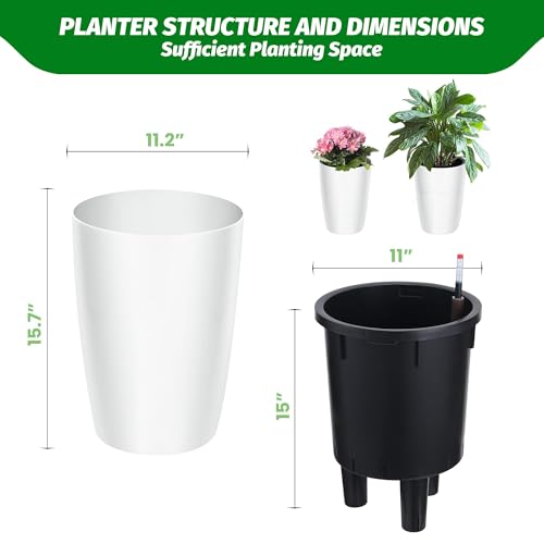 16" Tall Planter Set of 2
