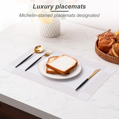 Placemats Set of 6 Washable Indoor (6 Count)