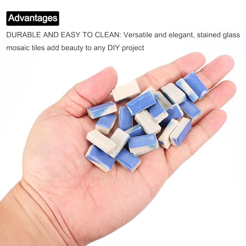 250g Ceramic Mosaic Tiles for Crafts Bulk (200 unidad)