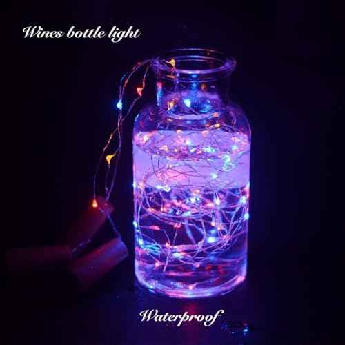 Wine Bottle Lights with Cork (24 Count)