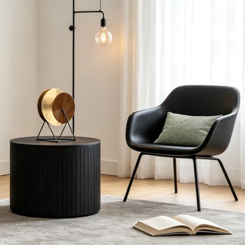 Round Nesting Coffee Table Set of 2 (2 Count)