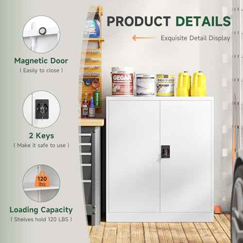 Metal Storage Cabinets with Lock Door