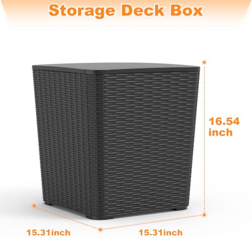 12 Gallon Outdoor Deck Box