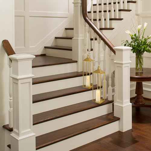 22'' 19'' Large Lanterns Decorative Outdoor Indoor (2 Count)