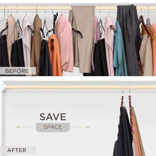 Pants Hangers Space Saving (4 Count)